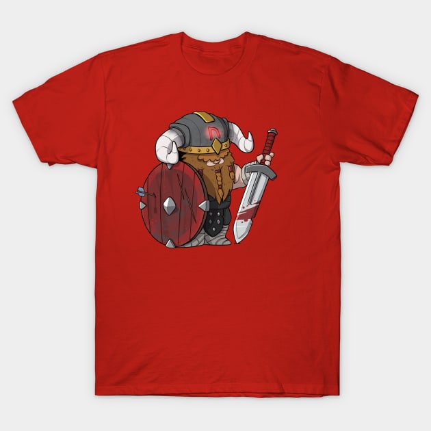 Tiny Hats Viking Warrior T-Shirt by hiwez